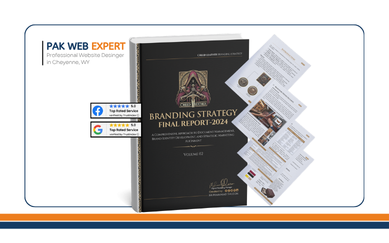 Complete Branding Strategy Book Designer in Cheyenne WY - Pak Web Expert