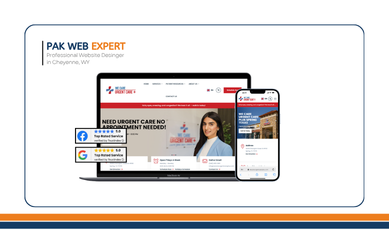 Healthcare Website Designer in Cheyenne WY - Pak Web Expert