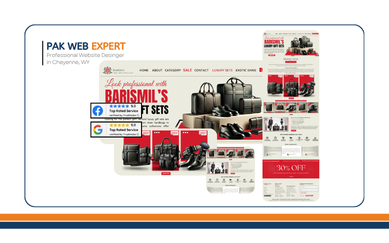 Luxury Gift Business Landing Page Designer in Cheyenne WY - Pak Web Expert