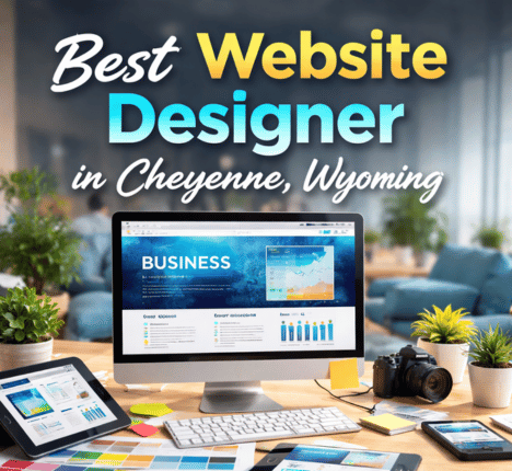 Best website designer in Cheyenne Wyoming helping local businesses improve SEO and conversions