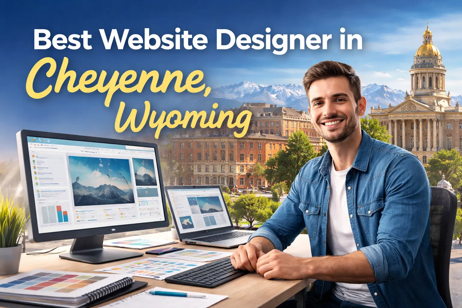 Best website designer in Cheyenne Wyoming for local businesses