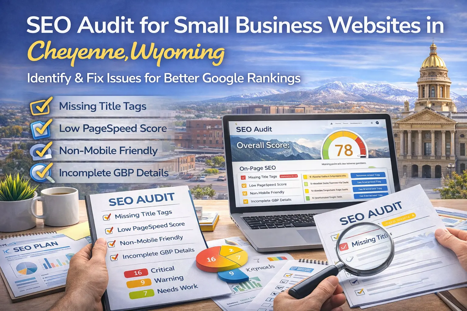 SEO audit for small business websites in Cheyenne