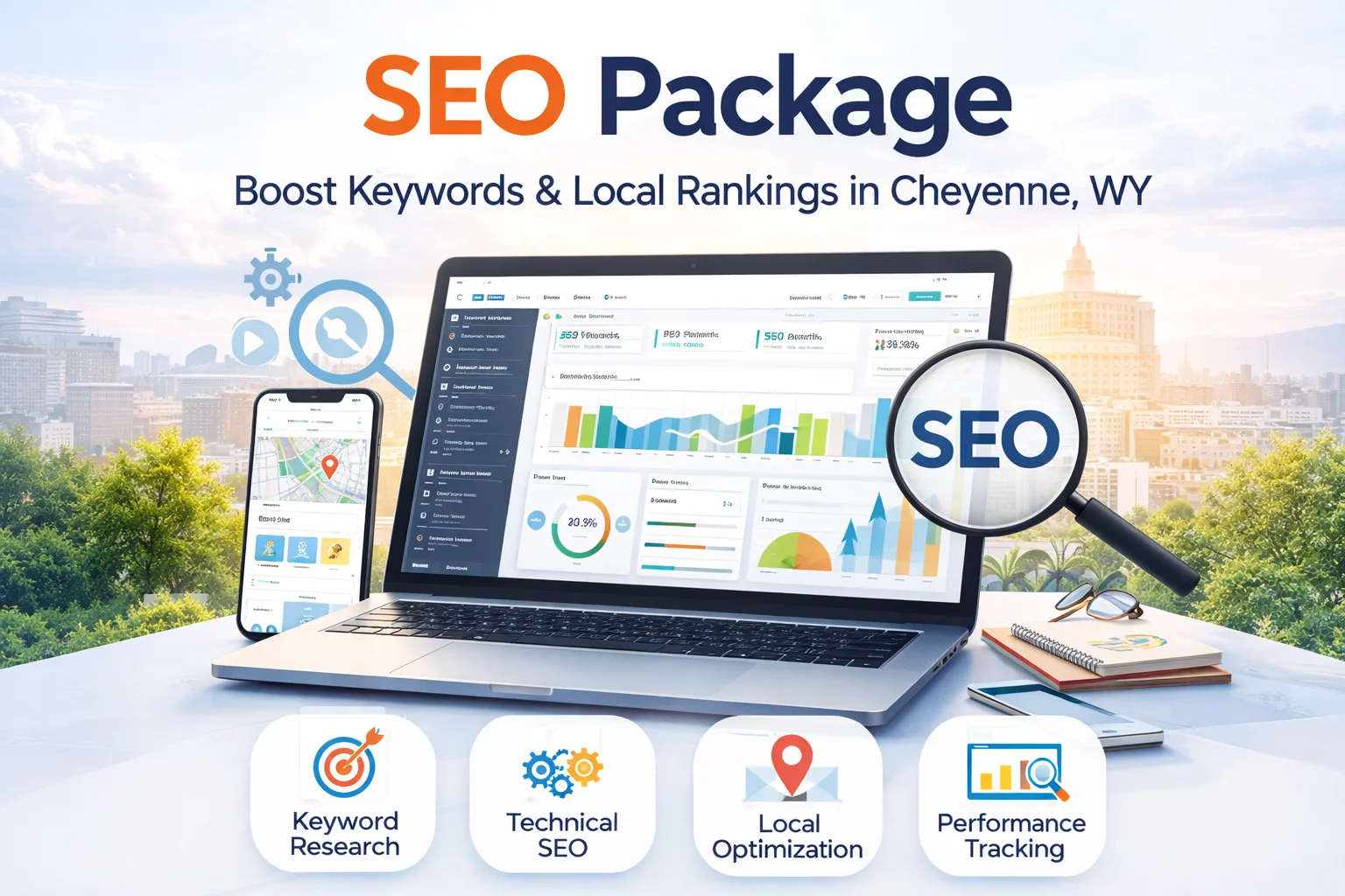 SEO package in Cheyenne WY by Pak Web Expert